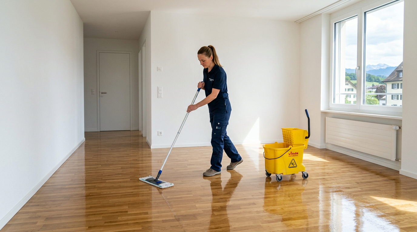 Saubere Wohnung nach Umzugsreinigung
