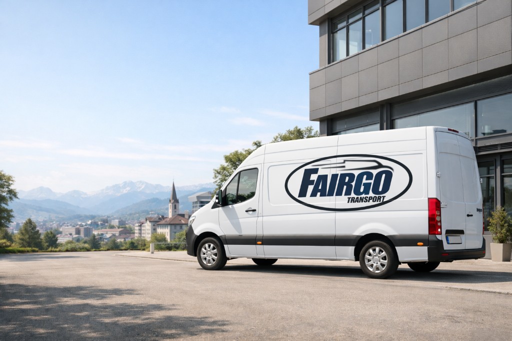 Fairgo Transport Lieferwagen in der Schweiz